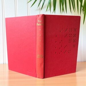 VINTAGE 1970 Five Patients by Michael Crichton Hardcover - First Edition